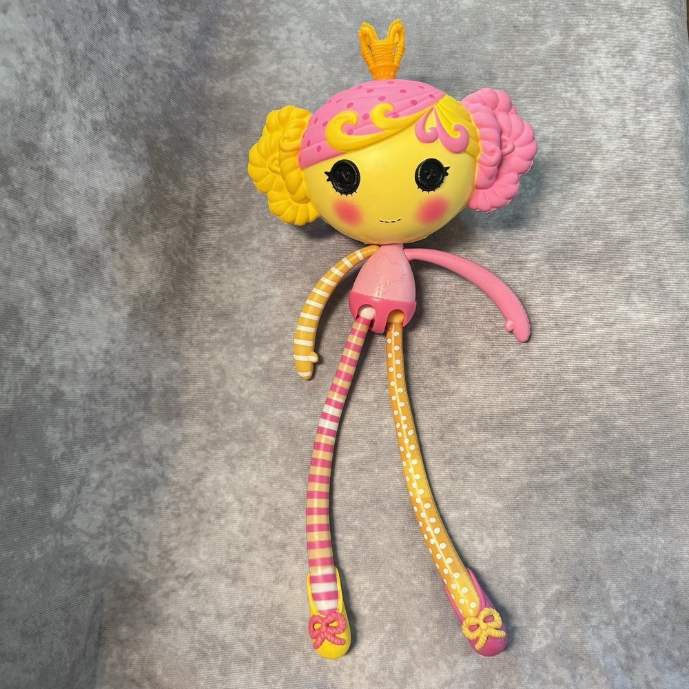 Lalaloopsy Lala-Oopsies Princess Juniper Doll 2012 MGA Soft Head 15" Rare